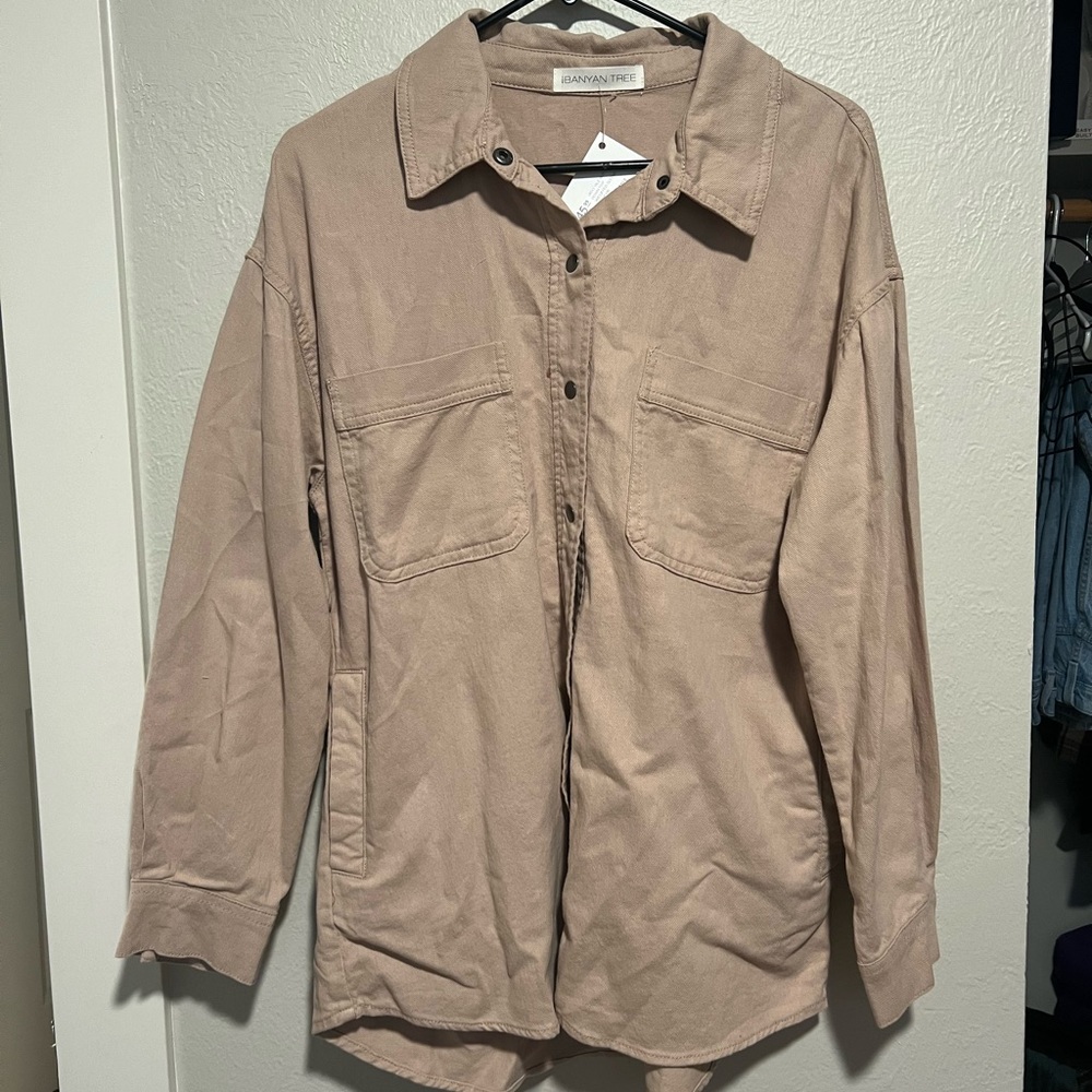 Tan jacket